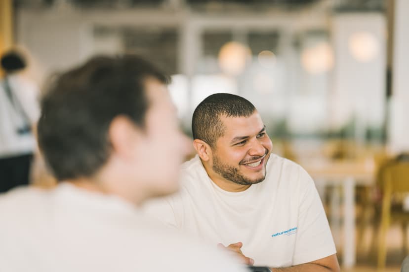 In conversation